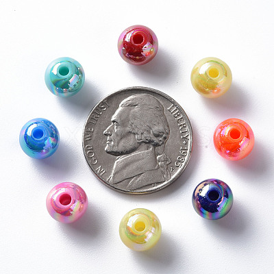 Opaque Acrylic Beads MACR-S370-D8mm-M2-1