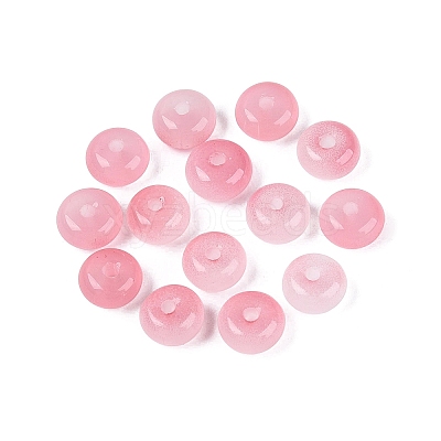 Baking Paint Imitation Jade Glass Beads GL-N006-01B-06-1
