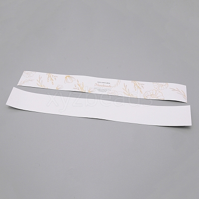 Handmade Soap Paper Tapes LS-DIY-WH0221-82D-1