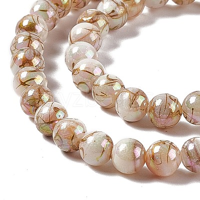 Drawbench Style Natural Freshwater Shell Beads Strands SHEL-F003-10B-1