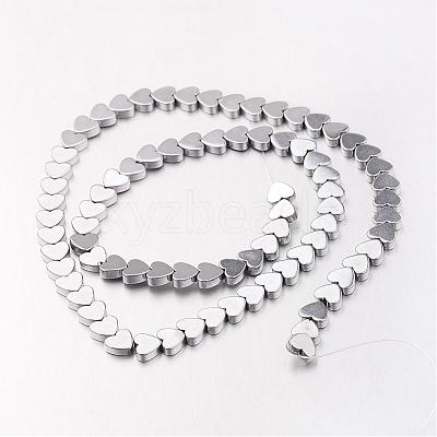 Electroplate Non-magnetic Synthetic Hematite Bead Strands G-F300-23C-01-1