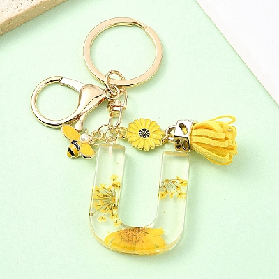 Resin & Alloy Enamel Keychain X1-KEYC-YW00134-21-1