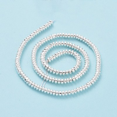 Electroplate Non-magnetic Synthetic Hematite Beads Strands G-L485-04B-S-1