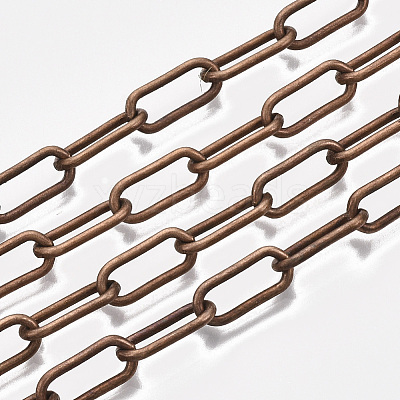 Unwelded Iron Paperclip Chains CH-S125-09B-R-1