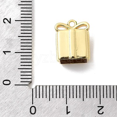 Christmas Brass Enamel Beads KK-L258-02G-03-1