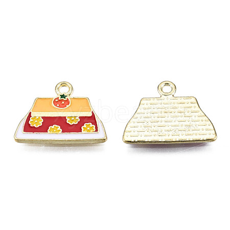 Alloy Enamel Pendants ENAM-N059-100-1