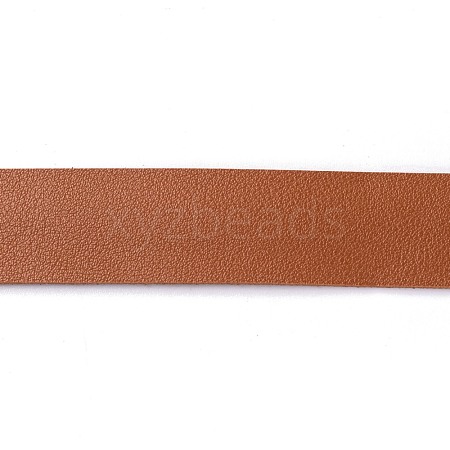 Flat Single Face Imitation Leather Cords LC-WH0002-01E-1