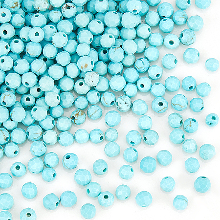 Olycraft 240Pcs Natural Howlite Beads G-OC0004-66-1