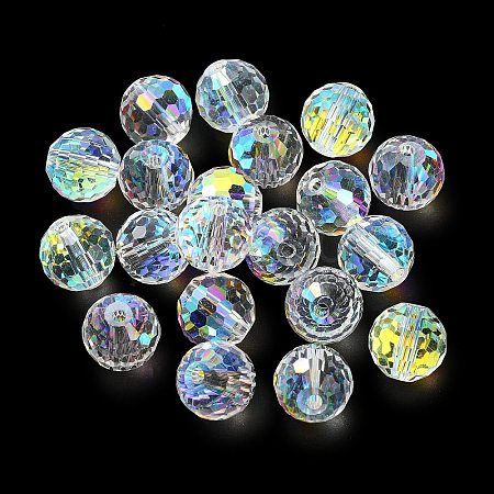 AB Color Plated Glass Beads LS-EGLA-P059-02B-AB29-1