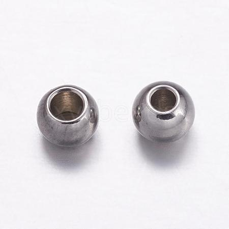 Tarnish Resistant 304 Stainless Steel Spacer Beads STAS-K146-058-E-1