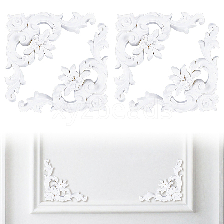 PU Ornate Wall Decorations AJEW-WH0752-600B-1