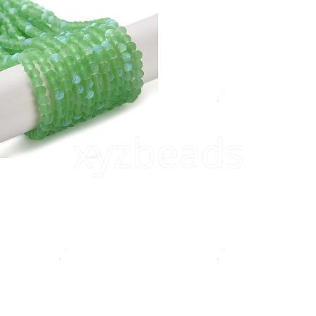 Imitation Jade Glass Beads Strands EGLA-YW0003-19B-08-1