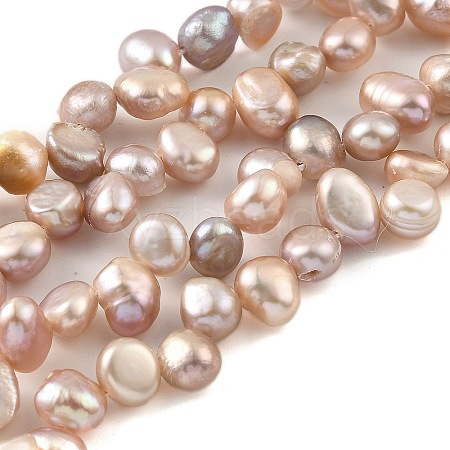 Natural Cultured Freshwater Pearl Beads Strands PEAR-A006-19A-1