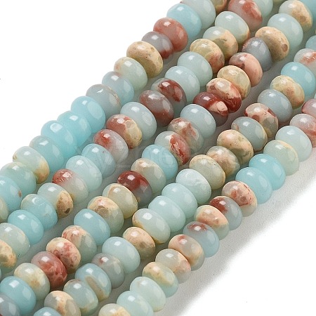 Synthetic Shoushan Stone Beads Strands G-K343-C14-01-1