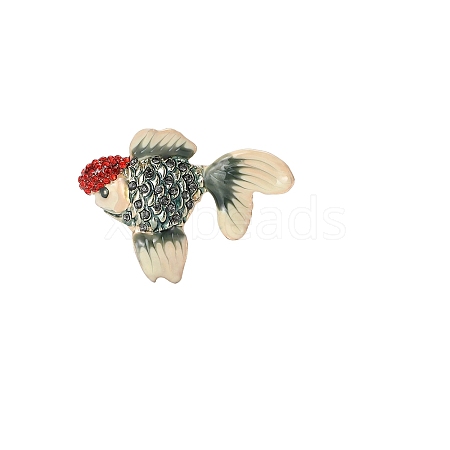 Gold Fish Enamel Pins PW-WGA2392-02-1