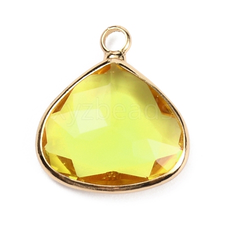 Brass Pendants KK-WH0050-15D-1