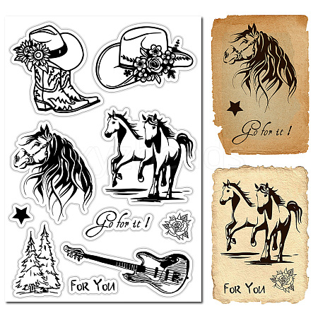 Custom PVC Plastic Clear Stamps DIY-WH0439-0083-1