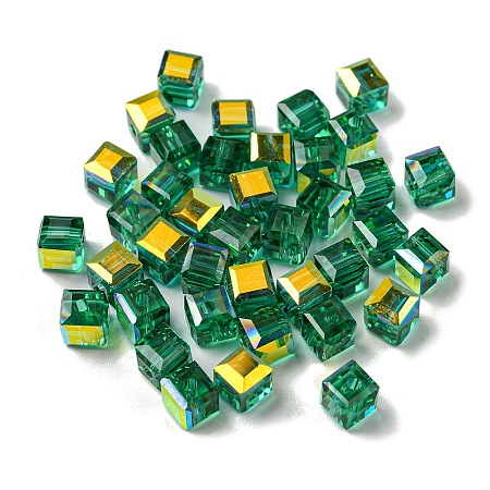 Electroplate Glass Beads EGLA-Z004-04A-01-1