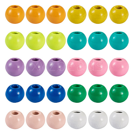  100Pcs 10 Colors Spray Painted Alloy Beads FIND-TA0003-08-1