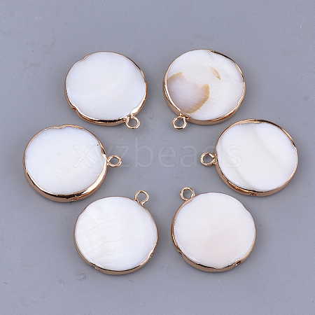 Freshwater Shell Pendants X-SHEL-T012-57-1