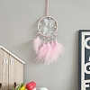 Cotton Woven Net/Web with Feather Hanging Decorations PW-WG3671F-04-1