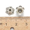 Tibetan Style Alloy Flower Bell Filigree Bead Caps TIBEB-O005-02-2