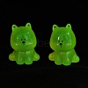 Luminous Resin Cute Little Dog Ornaments RESI-R459-02B-3