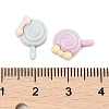 Opaque Resin Cabochons CRES-M037-05E-4