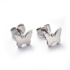 304 Stainless Steel Stud Earrings EJEW-H368-43P-1