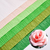 6 Rolls 6 Colors Handmade Crepe Paper DIY-CP0012-89G-7