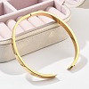 304 Stainless Steel Rhinestone Bangles for Women BJEW-Z092-16G-4