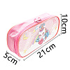 Unicorn Cartoon Pencil Case DIY Diamond Painting Pencil Bag with Zipper PW-WG7D6AD-03-1