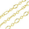 Rack Plating Brass Link Chains AJEW-Q150-06G-02-1
