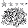 Gorgecraft 100Pcs 5 Styles  Iron Display Decorations IFIN-GF0001-37-1