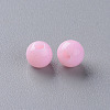 Opaque Acrylic Beads X-MACR-S370-C6mm-A01-2