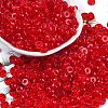 Transparent Colours Glass Seed Beads SEED-P008-01A-01-1