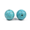 Synthetical Howlite Beads X-TURQ-GSR20mm129-1