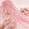 Polyester Mesh Lace Fabric DIY-WH0504-330A-3