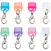 48Pcs 8 Colors PVC Plastic Mobile Dustproof Plugs HJEW-SC0003-31B-1