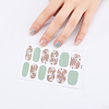 Globleland 24 Styles Full-Cover Wraps Nail Polish Stickers MRMJ-GL0001-10-3