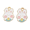 Animal Forest Theme Zinc Alloy Enamel Pendants FIND-Z065-01A-1