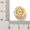 Brass Micro Pave Cubic Zirconia Beads KK-U037-29G-03-3