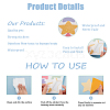 PVC Plastic Sticker for Wall Decoration Accessories AJEW-WH0007-05D-6