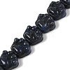 Natural Sodalite Beads Strands G-M108-A01-01-1