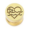 Constellation Golden Tone Wax Seal Brass Stamp Heads LS-STAM-P002-02G-10-1