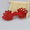 Polyester Chinese Knot Buttons FIND-H002-91B-1
