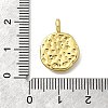 Brass with Enamel Pendants KK-D295-31G-02-2