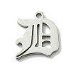 201 Stainless Steel Pendants STAS-B055-01P-D-1