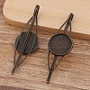Iron Hair Bobby Pin Findings OHAR-PW0001-019AB-1
