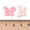 UV Plating Opaque Acrylic Beads OACR-G058-13B-3